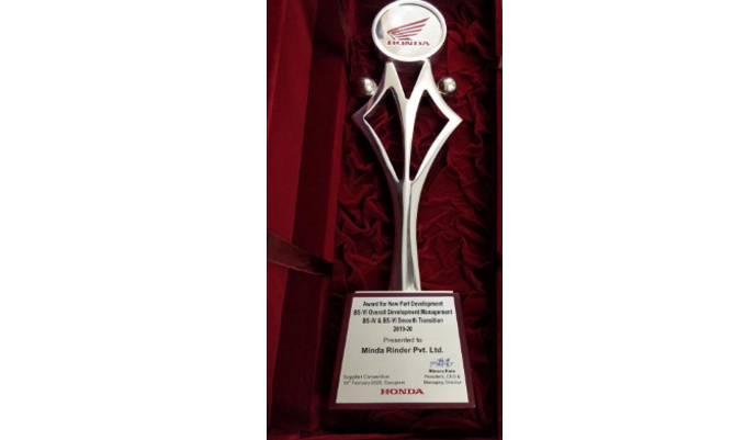 RINDER - News Minda Honda Award 03