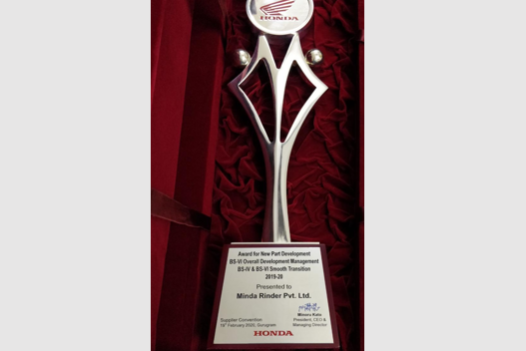 RINDER - News Minda Honda Award 02