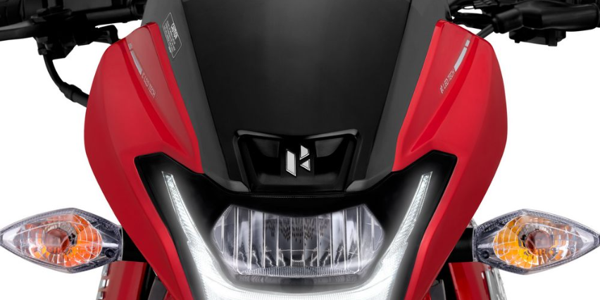Additional LED headlights for motorcycle Honda CB 125 F